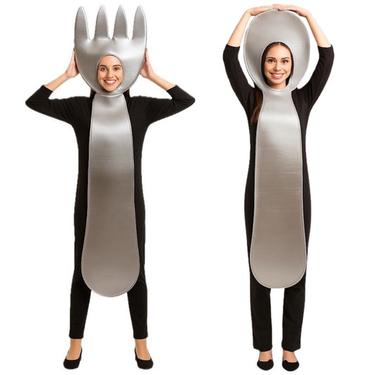 Disfraces en pareja de Cuchara y Tenedor