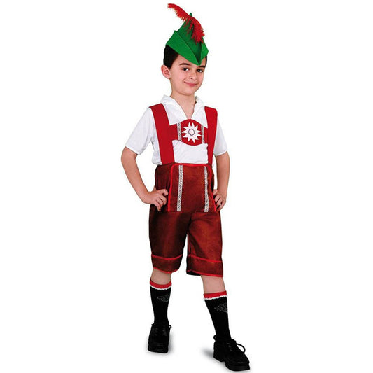 Disfraz de Tirolés Nils para niño