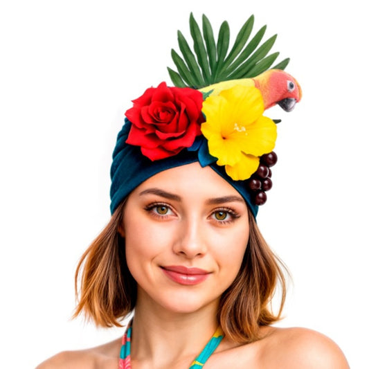 Tocado de Rumbera Tropical