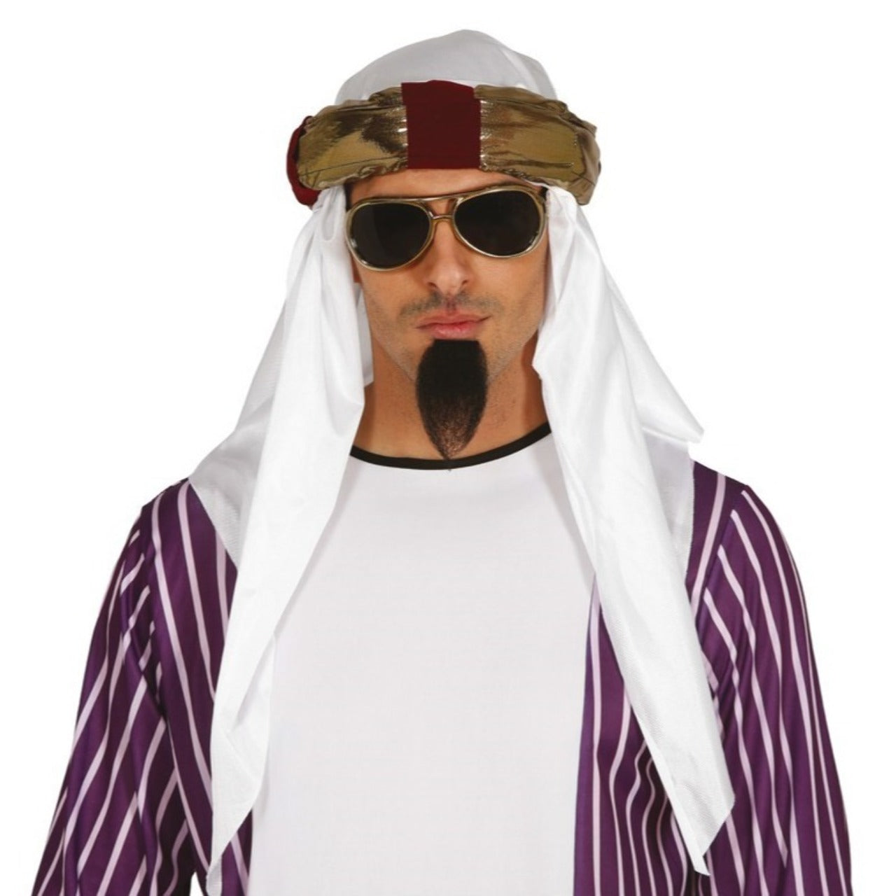 Turbante de Árabe Blanco