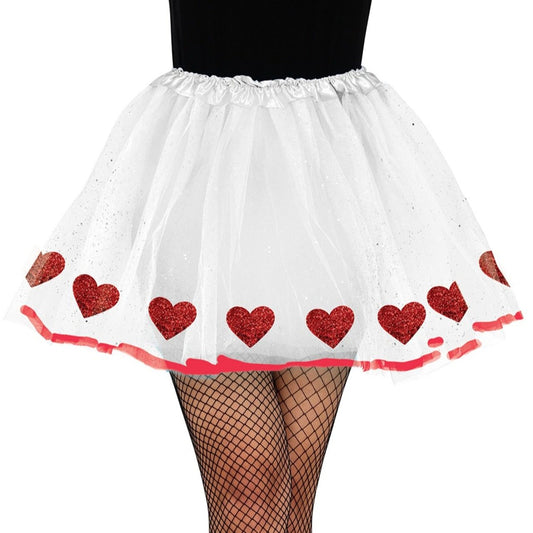 Tutú Blanco con Corazones
