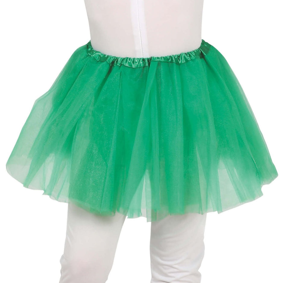 Falda tutú trébol verde adulto con diadema y lazo, disfraz San Patricio mujer, accesorios fiesta trébol, falda corta brillante temática irlandesa ( Diadema Lazo Trébol con tutú, Teens/30CM