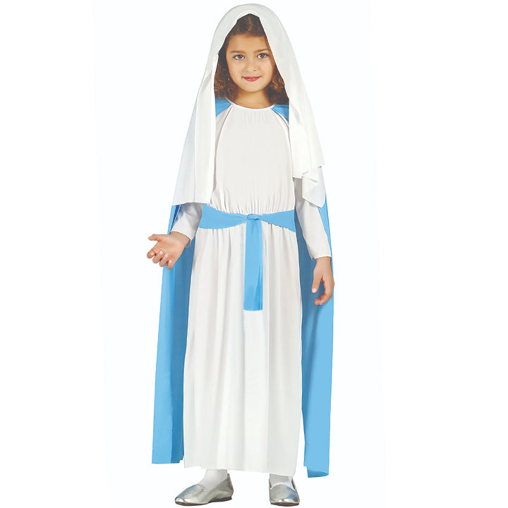 Disfraz de Virgen María Santa para niña