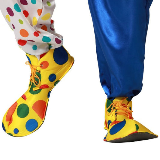 Zapatos de Payaso Multicolor infantil