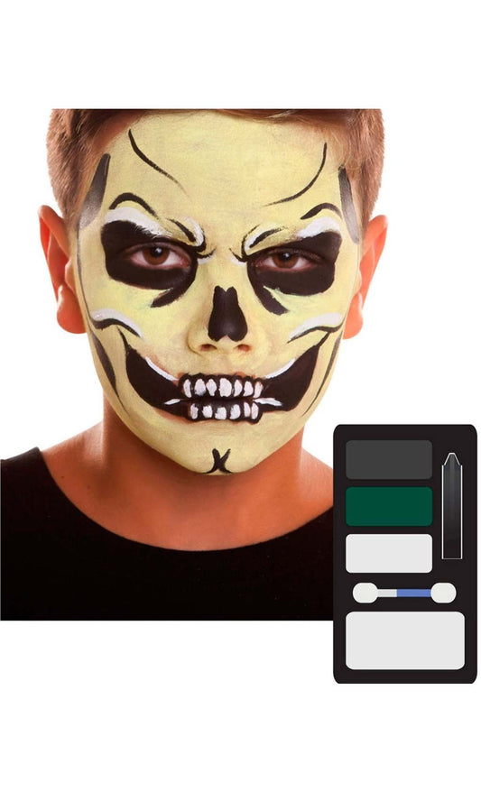 Kit Maquillaje Esqueleto infantil