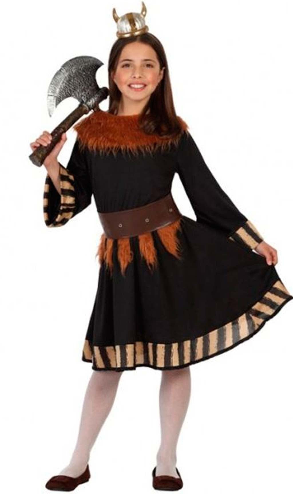 Disfraz de Vikinga Kaira para niña I Don Disfraz