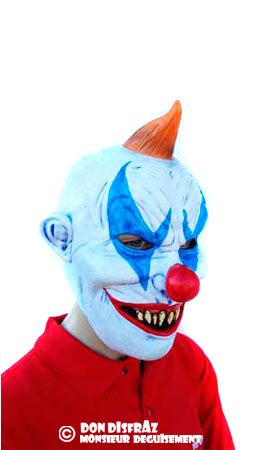 Máscara de látex Clown Psyco