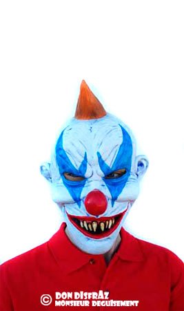 Máscara de látex Clown Psyco
