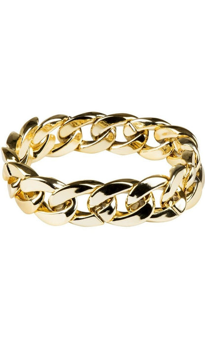 Pulsera de Rapero Dorada