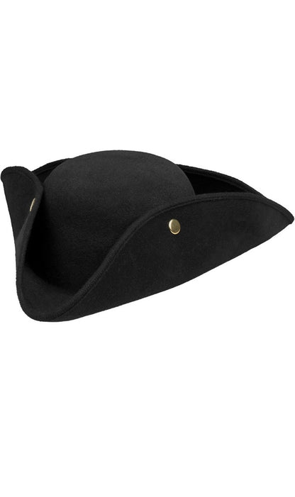 Sombrero de Pirata Almirante Negro