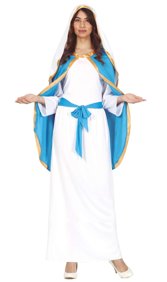 Disfraz de Virgen María Santa para mujer