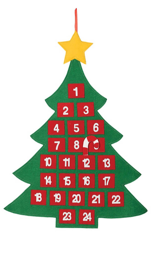 Calendario de Adviento Árbol Navideño