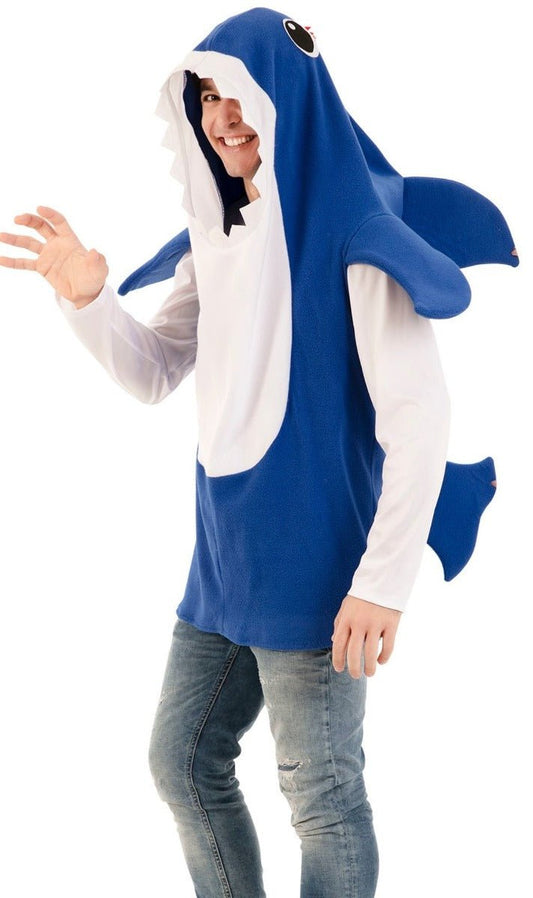 Disfraz de Baby Shark Azul para adulto I Don Disfraz