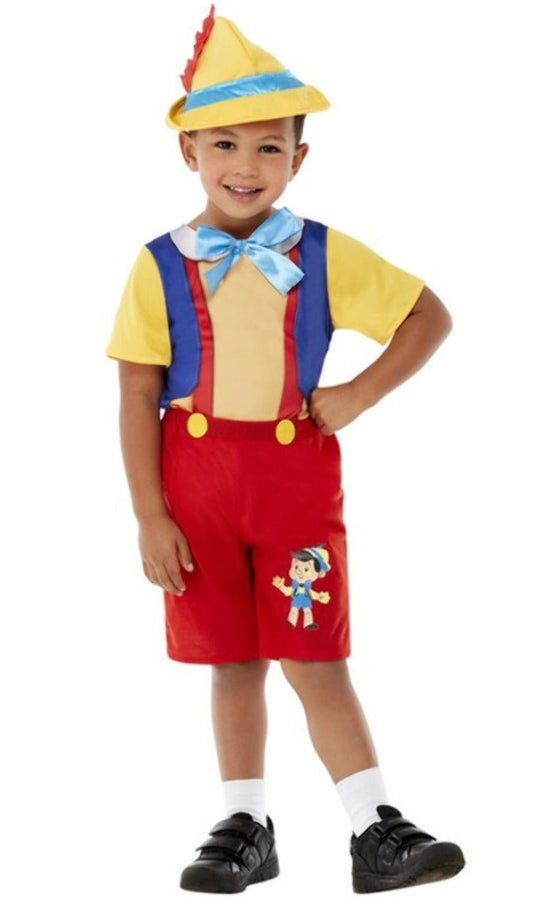 Disfraz de Pinocho Divertido para niño I Don Disfraz