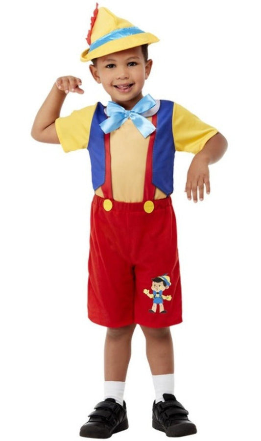Disfraz de Pinocho Divertido para niño I Don Disfraz