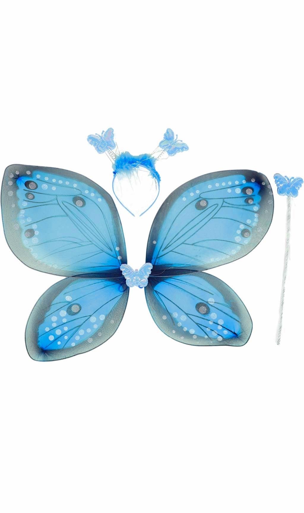 Set de Mariposa Azul
