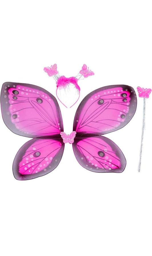 Set de Mariposa Fucsia