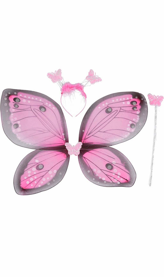 Set de Mariposa Rosa