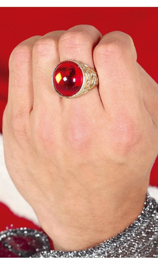 Anillo Rojo Rubí