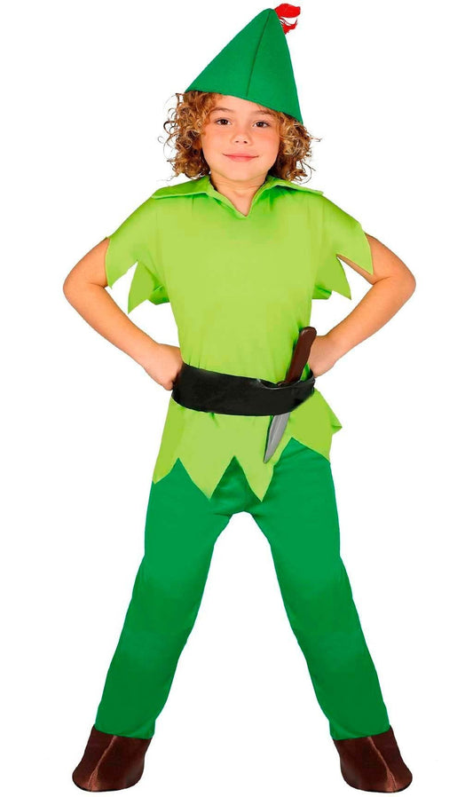 Disfraz de Arquero Verde para niño I Don Disfraz