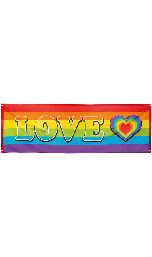 Bandera Arcoíris Love