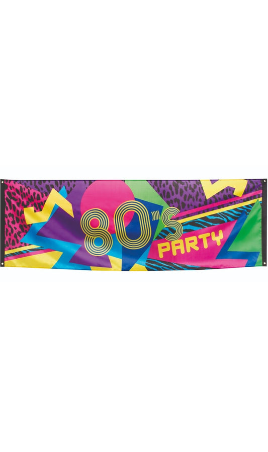 Bandera Fiesta Años 80