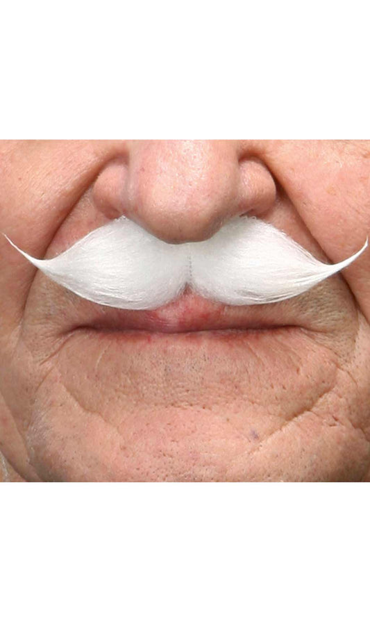 Bigote Blanco Profesional 003-MD