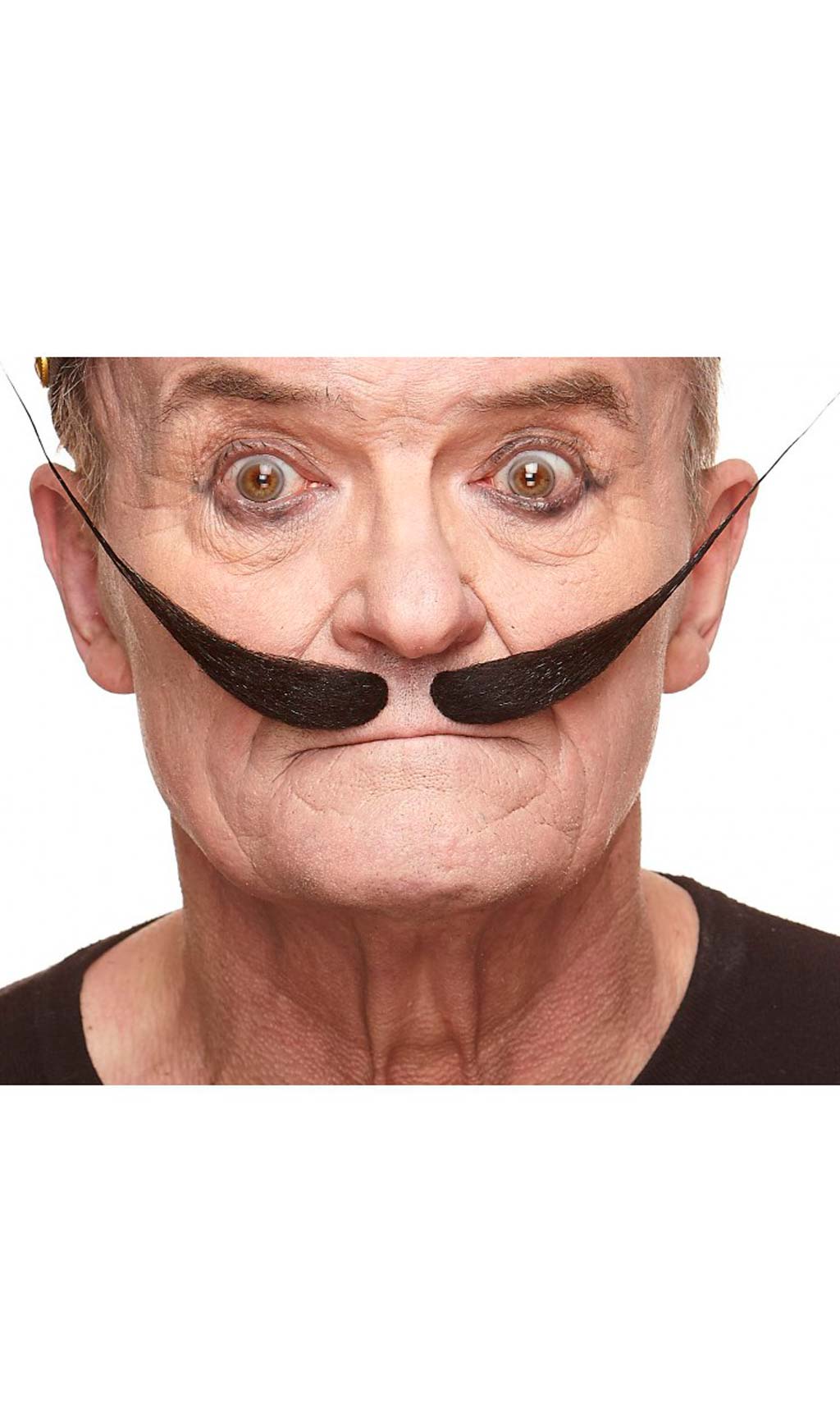 Bigote Negro Profesional 175-LH
