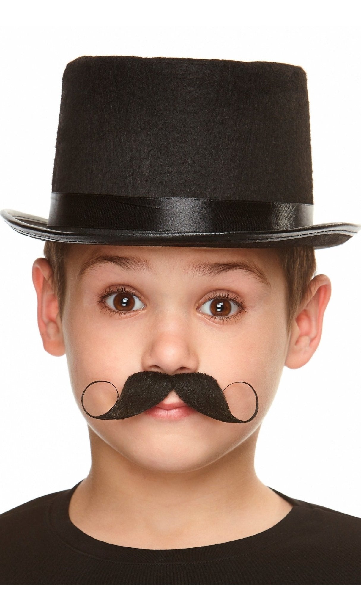 Bigote Negro Profesional infantil