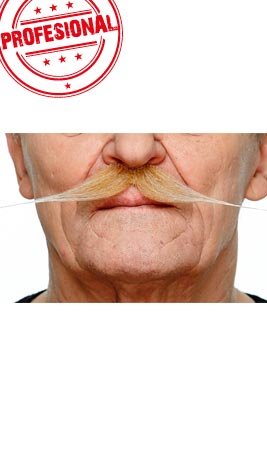 Bigote Rubio Profesional 044-LC