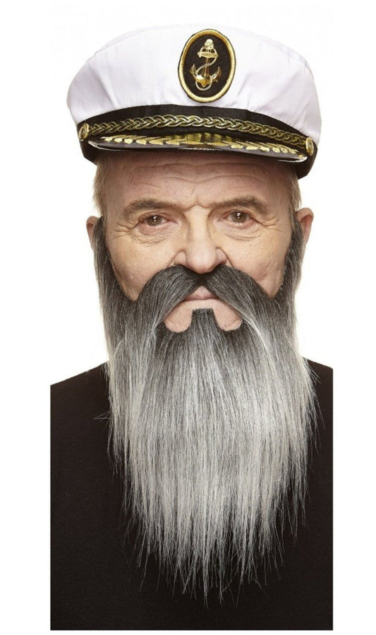 Bigote y Barba Canas Profesional 146-LF
