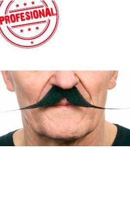 Bigote Negro Profesional 044-LH