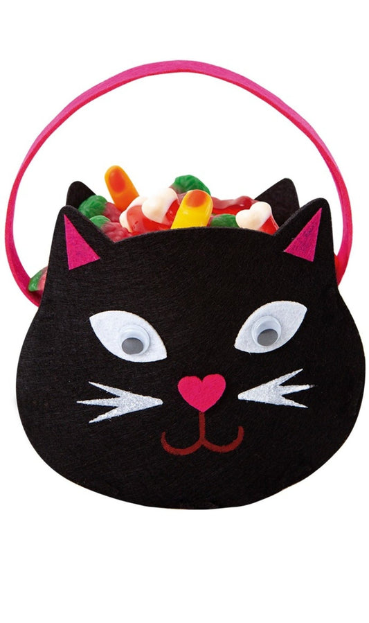 Bolsa de Gatito Negro Porta caramelos