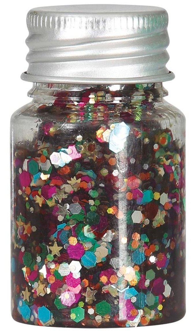 Bote de Glitter en Gel Multicolor
