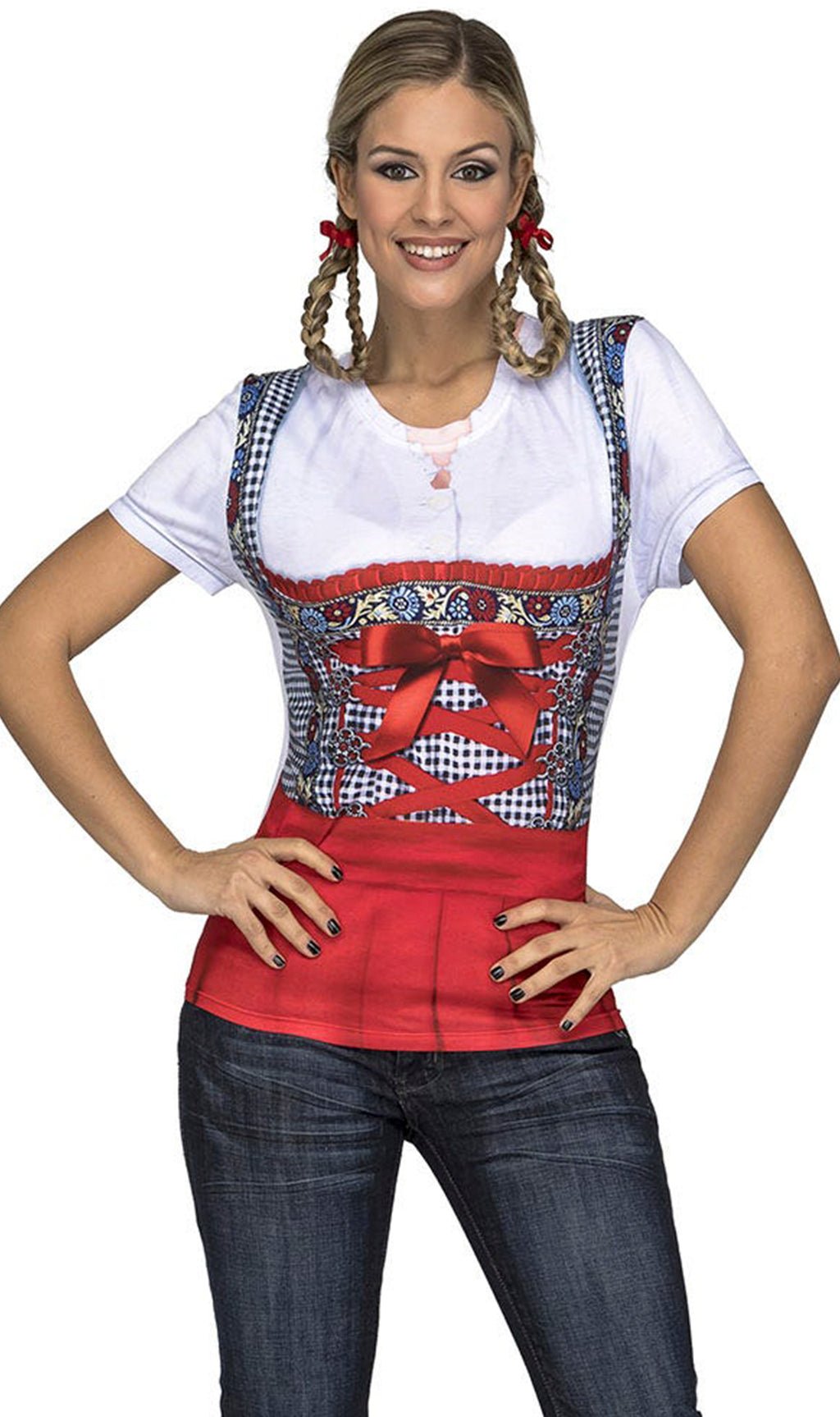 Camiseta de Tirolesa Oktoberfest I Don Disfraz