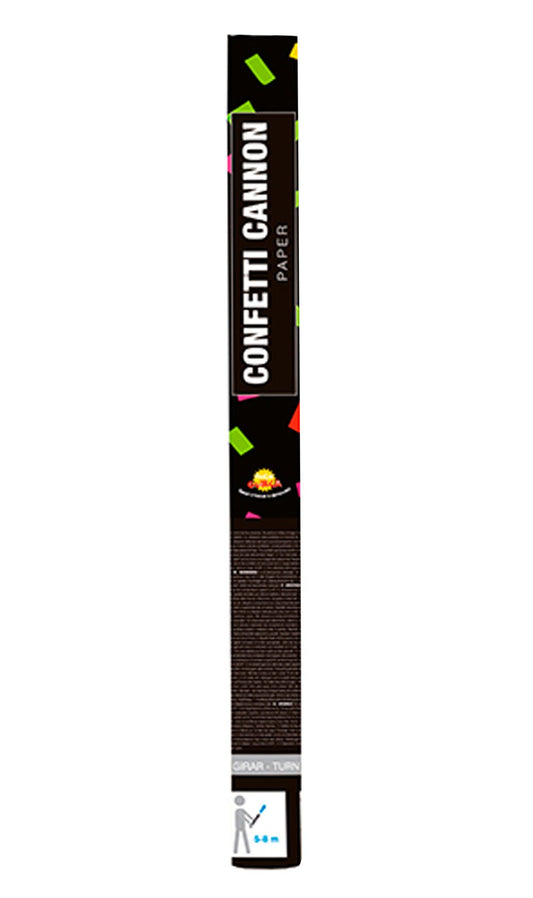 Cañón Confeti Multicolor Papel