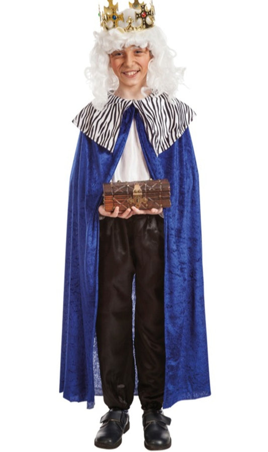 Capa de Rey Mago Melchor infantil