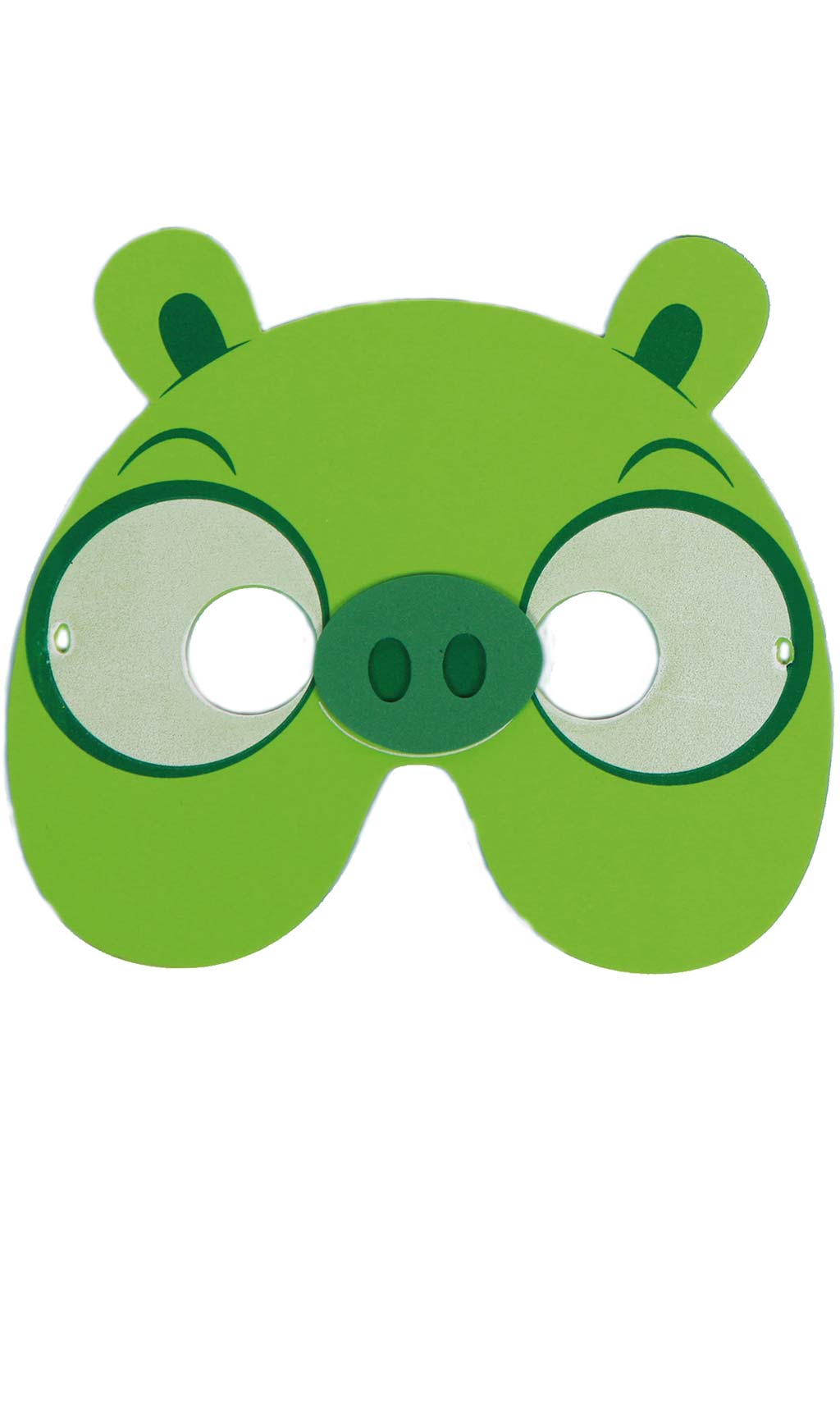 Careta de Cerdito Verde de Videojuego