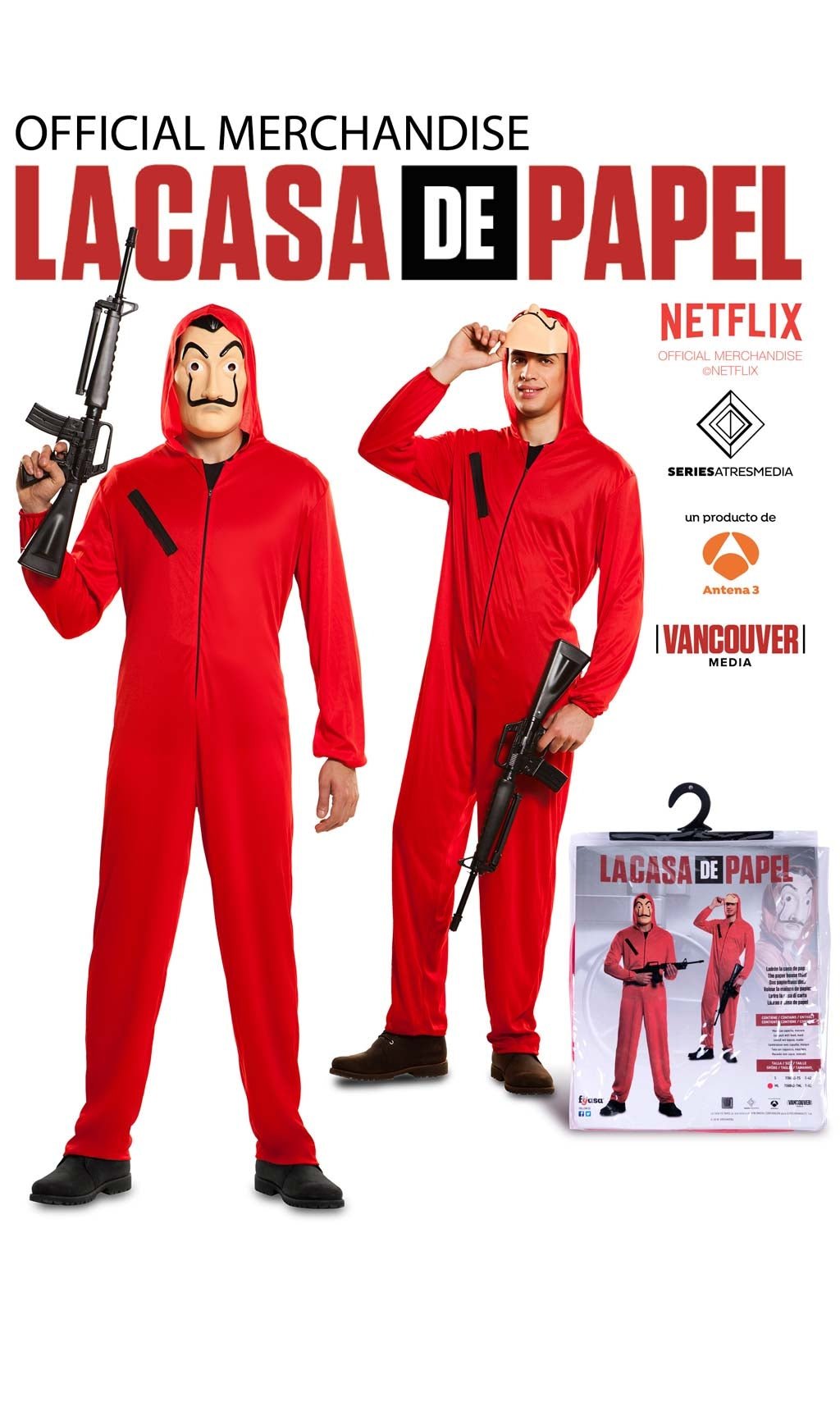 Disfraz de La Casa de Papel Don Disfraz