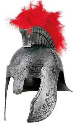 Casco de Romano Dorado para adulto