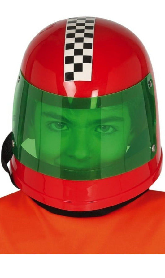 Casco de Piloto Rojo infantil