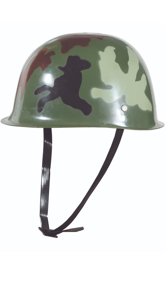 Casco de Soldado Camuflaje