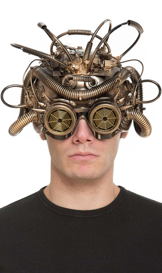 Casco de Steampunk
