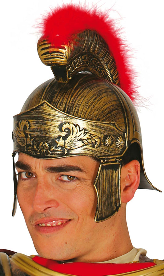 Casco Romano Dorado