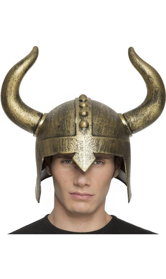 Casco Vikingo Cuernos