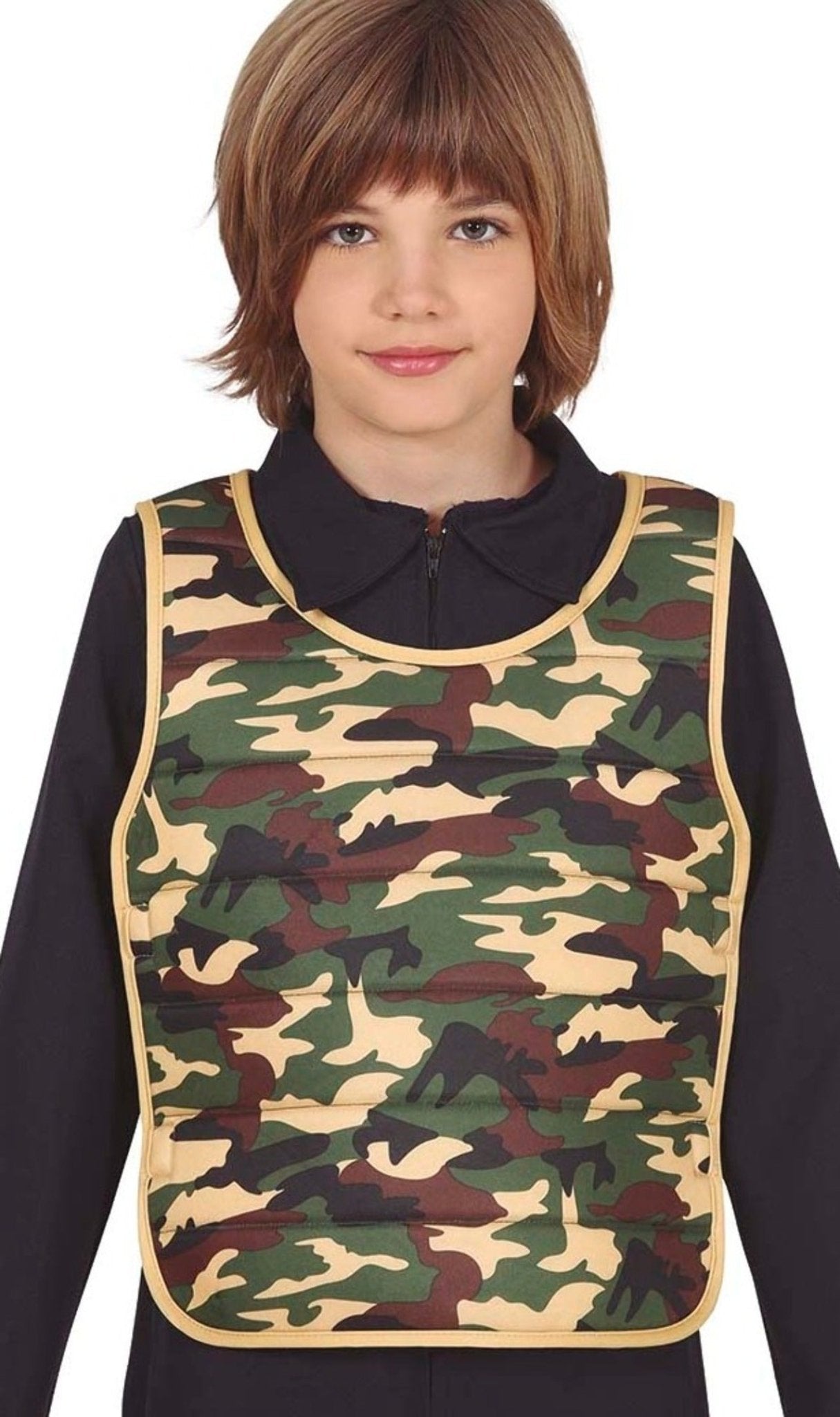 Chaleco de Militar Camuflaje infantil I Don Disfraz