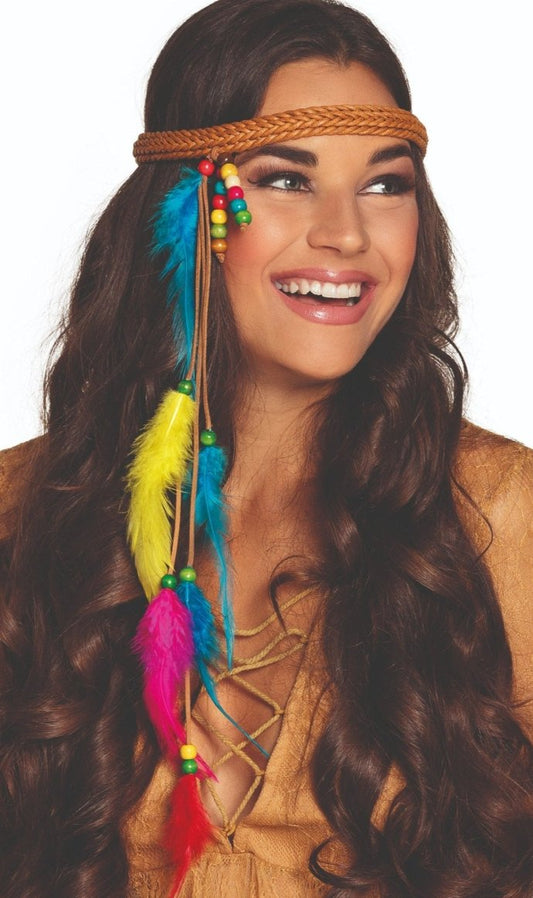 Cinta de Hippie Plumas