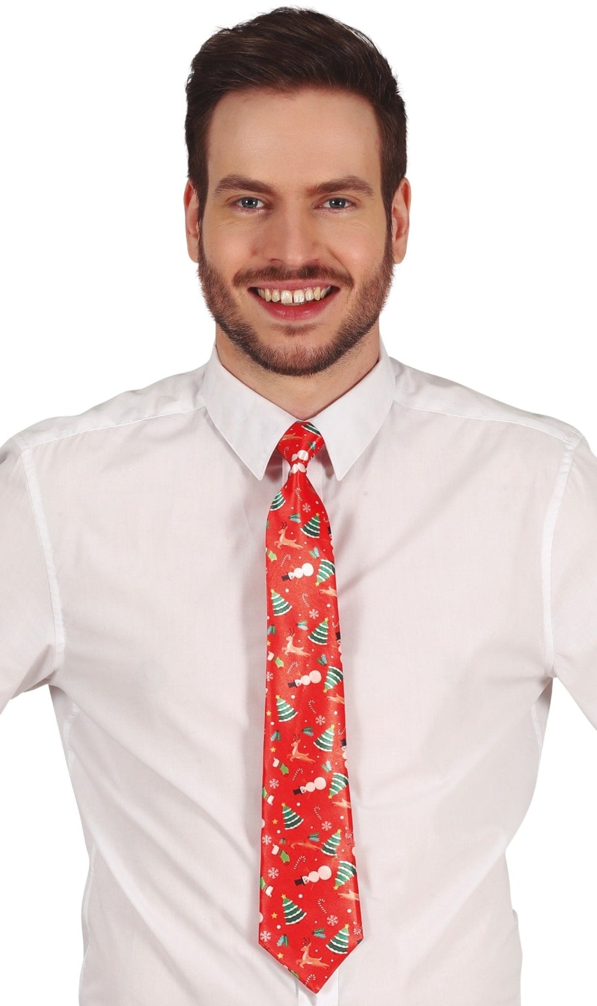 Corbata de Navidad Roja