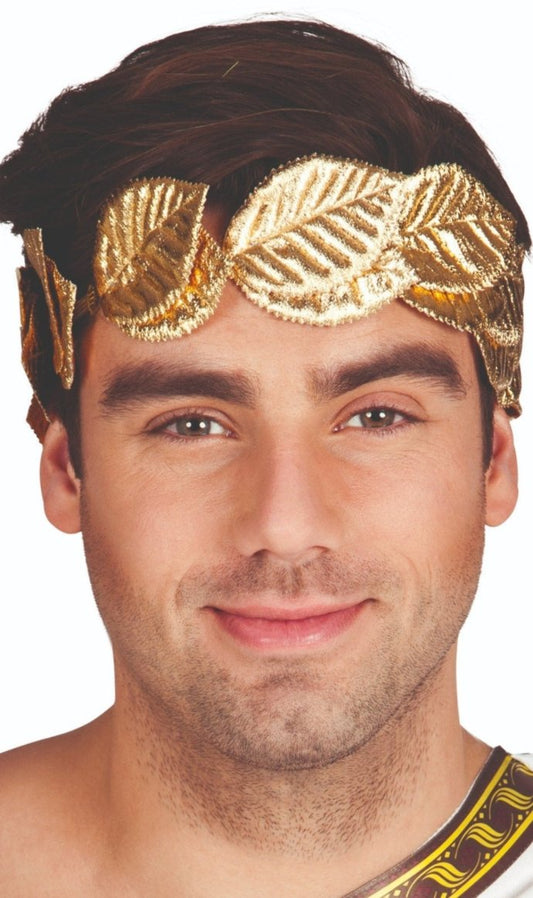 Corona de Laureles Dorada