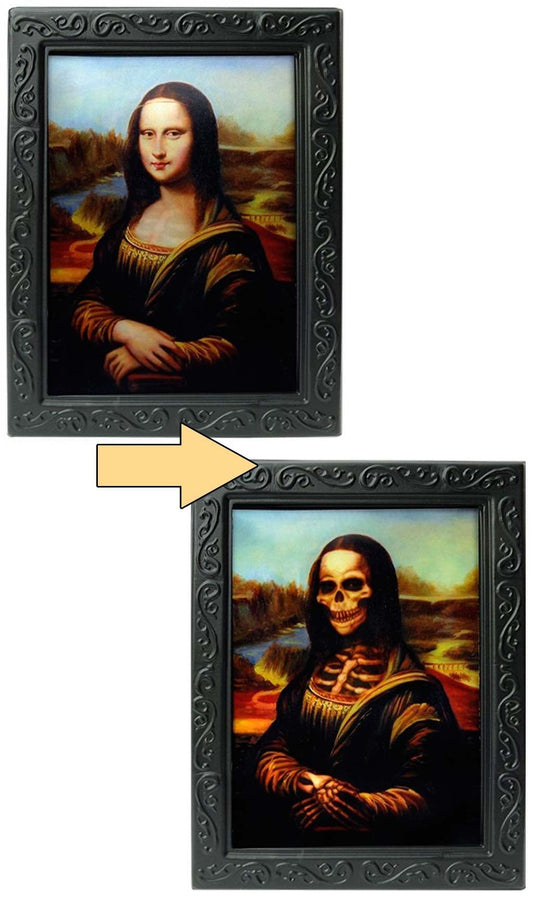 Cuadro Terror Monalisa pequeño
